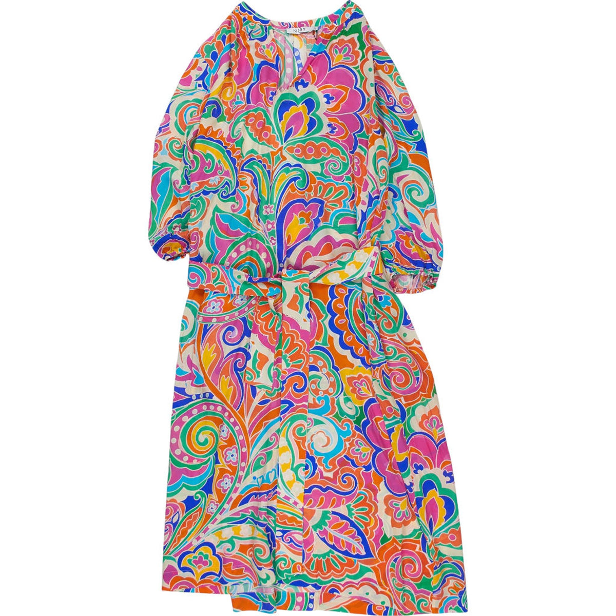 NRBY Multicoloured Silk Dress