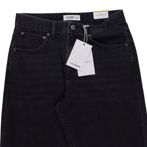 Pull & Bear Black Baggy Jeans