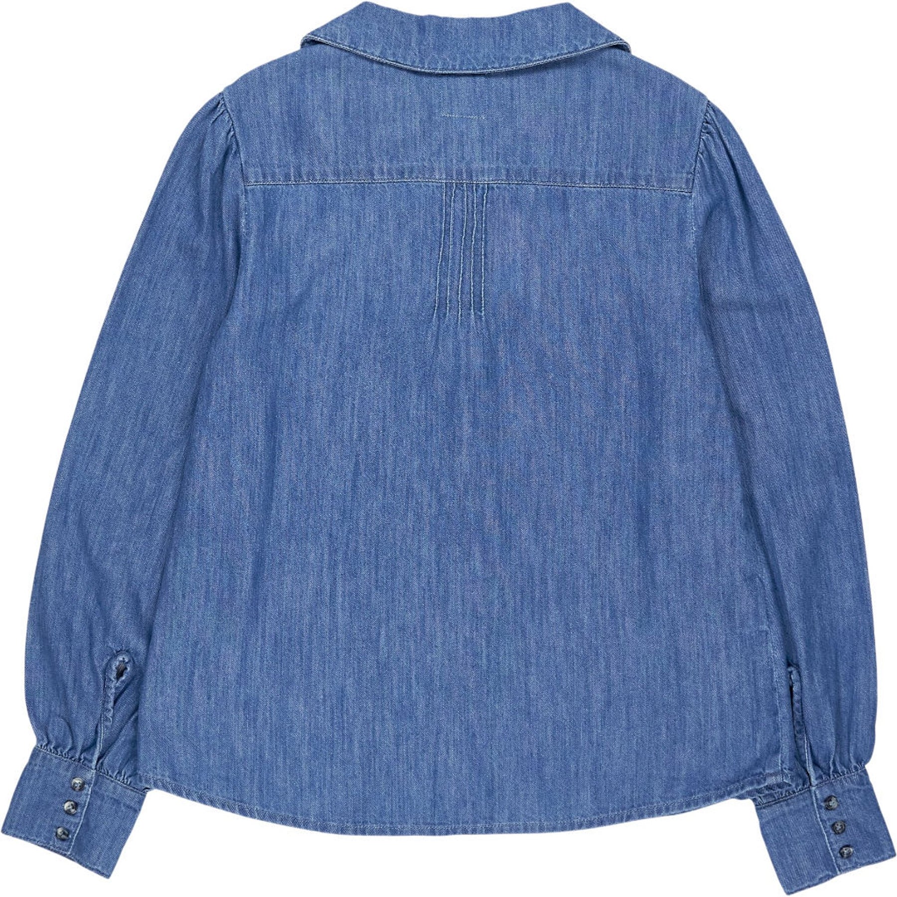 seventy + mochi Blue Denim Blouse