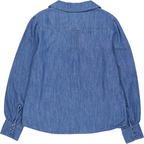 seventy + mochi Blue Denim Blouse