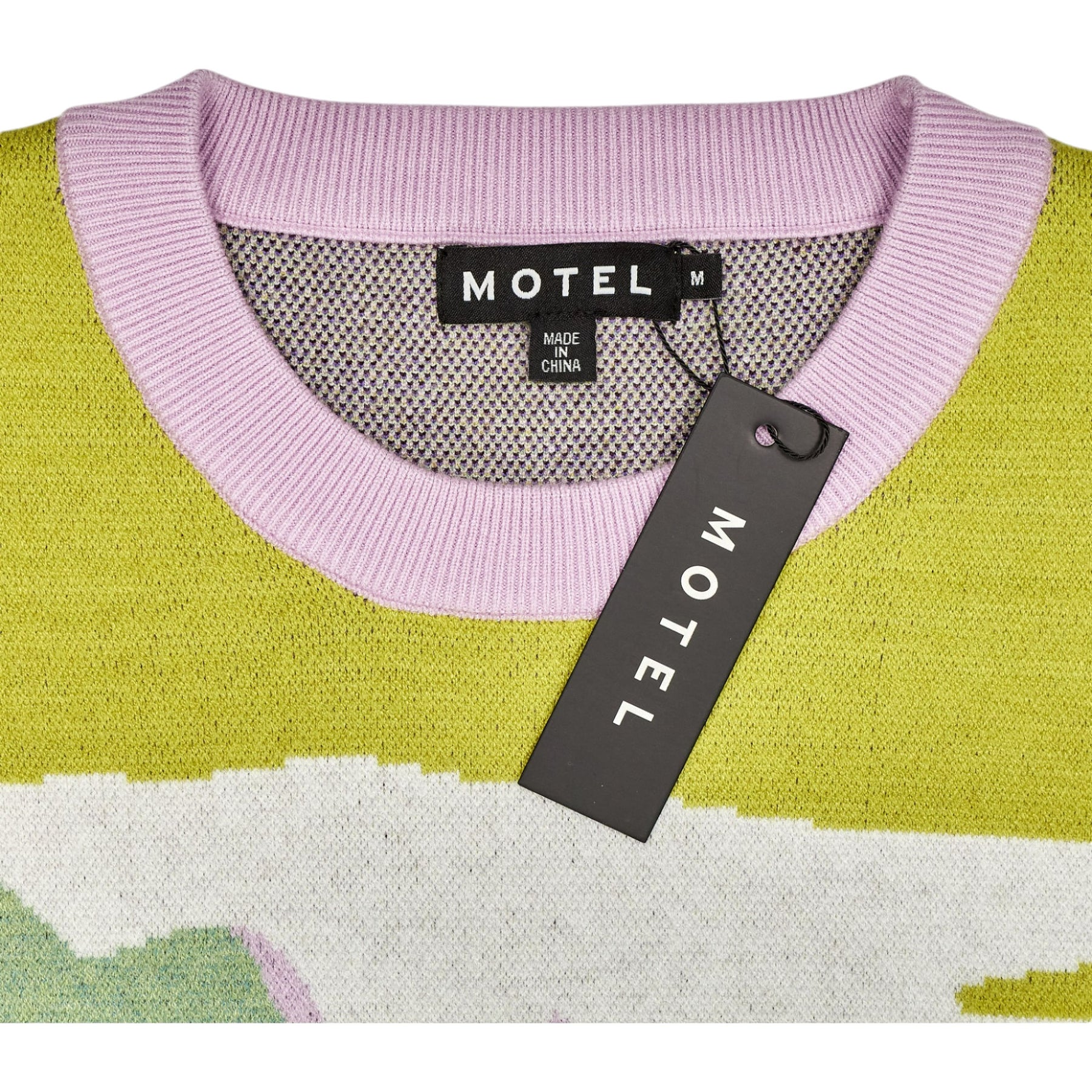 Motel Multicolour Landscape Knit Jumper