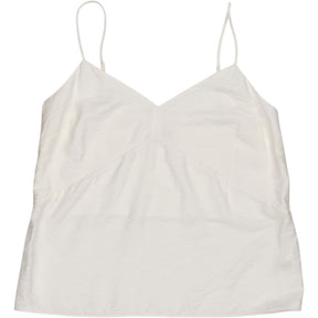 Hush White Viscose Camisole Top