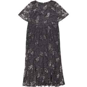 Studio 8 Silver Sequin Genevieve Maxi Dress
