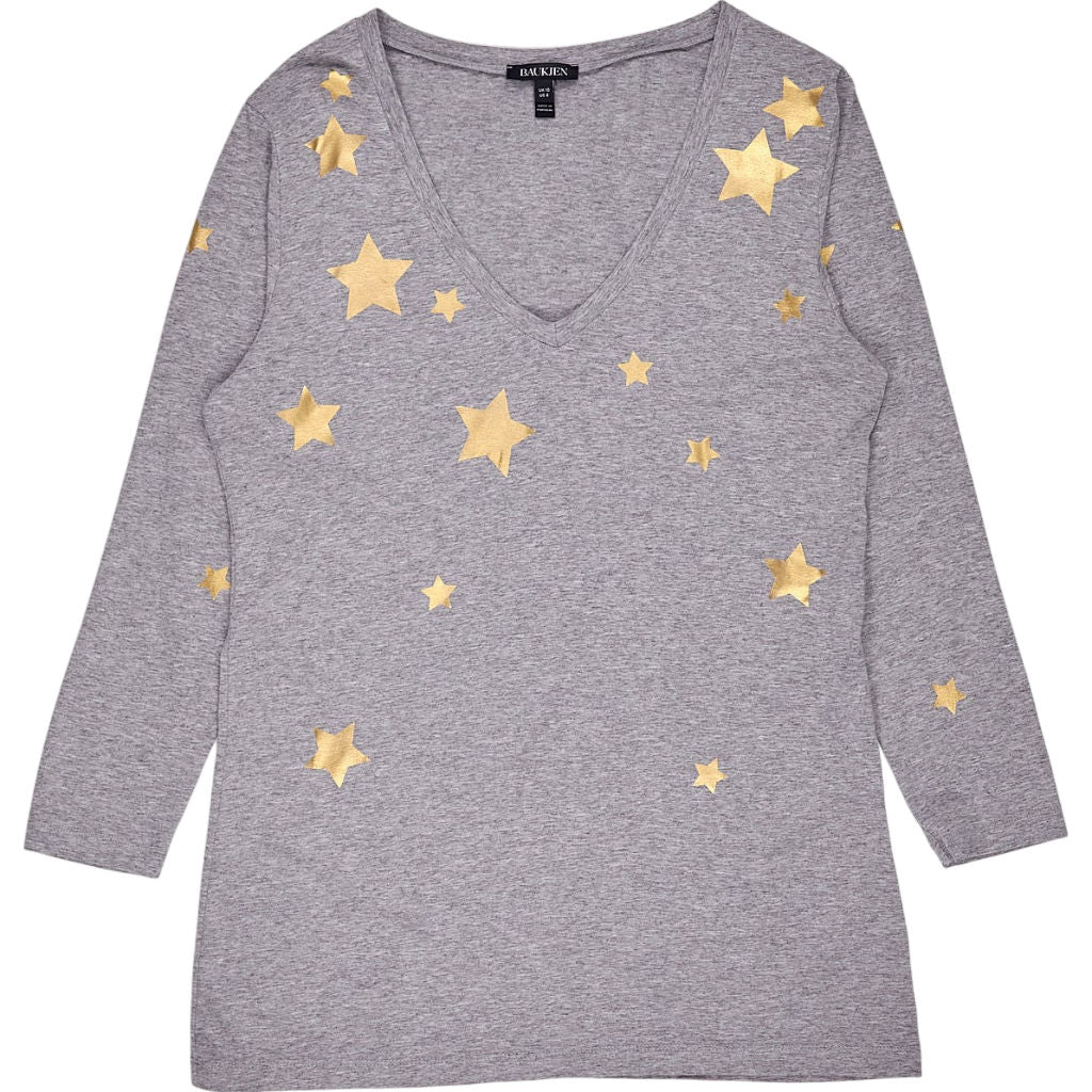 Baukjen Grey Star Jersey Top