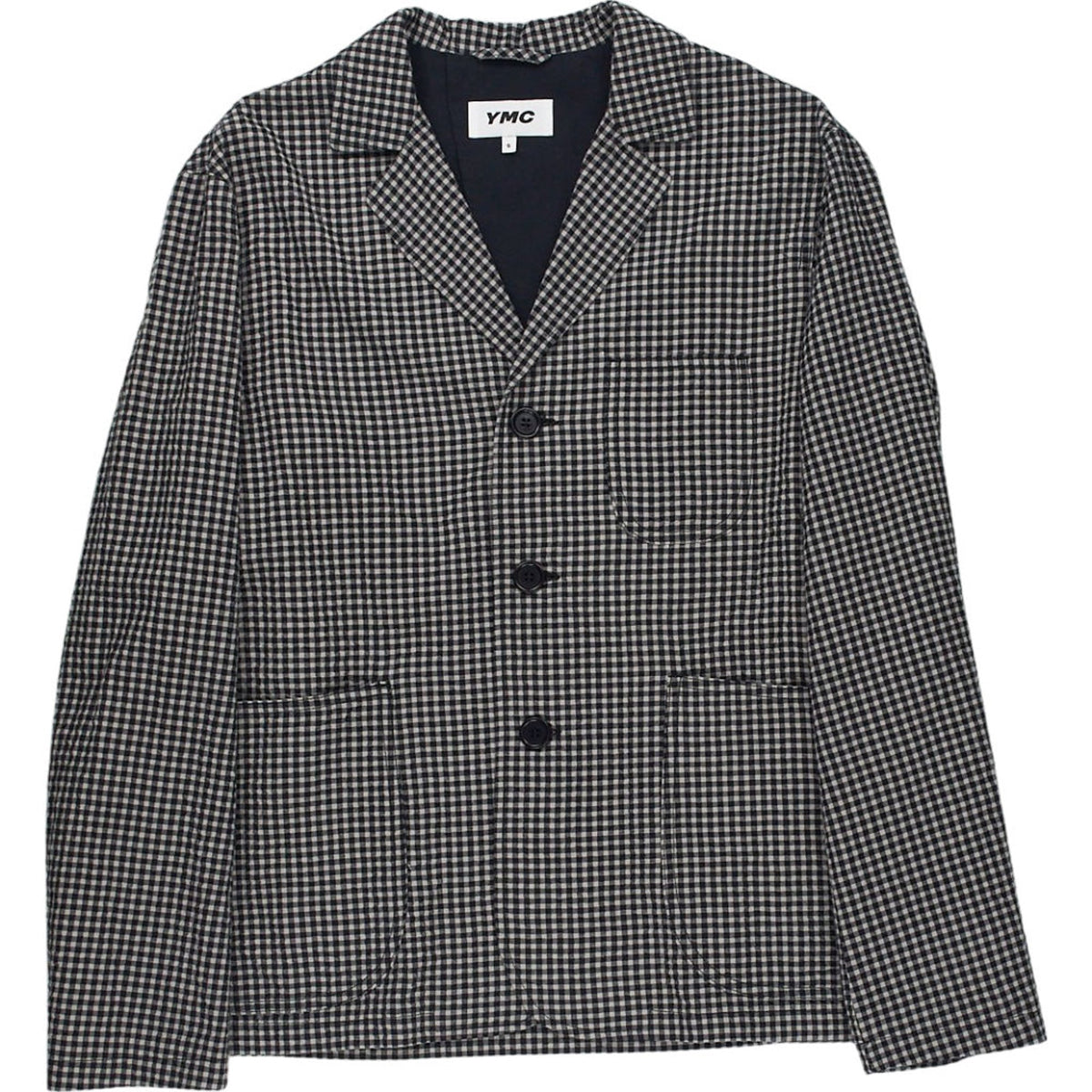YMC Black Check Blazer