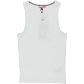 Tommy Jeans White Rib Tank Top