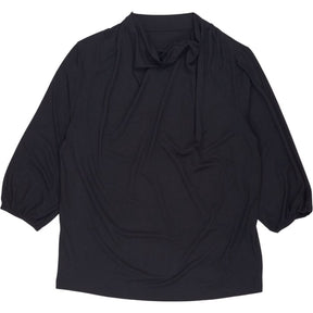 NRBY Black Cowl Neck Top
