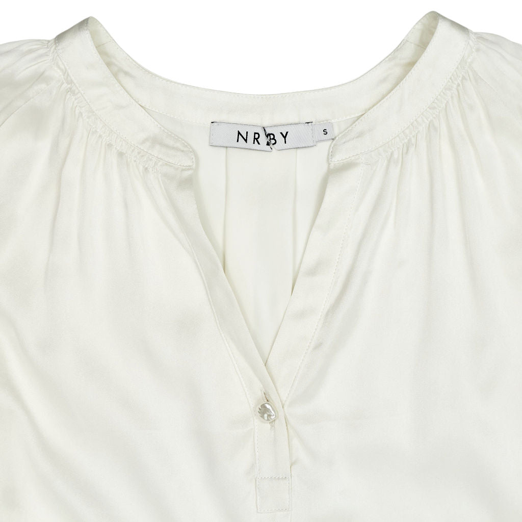 NRBY White Long Sleeve Top