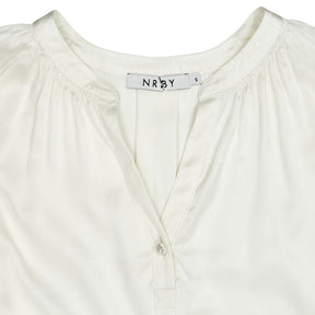 NRBY White Long Sleeve Top