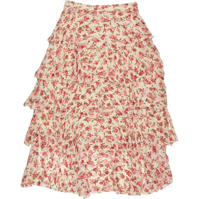 Miss Sixty Floral Ruffle Skirt