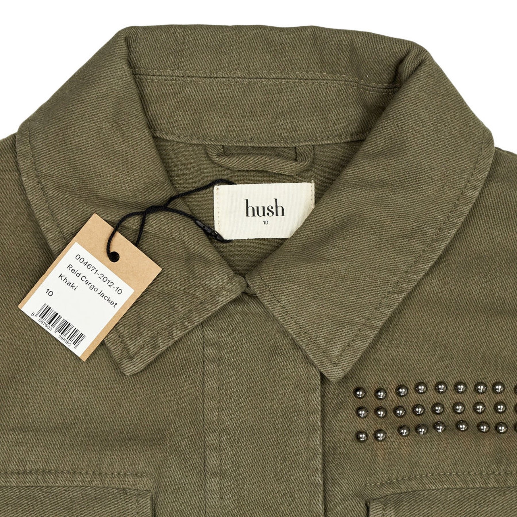 Hush Khaki Reid Cargo Jacket