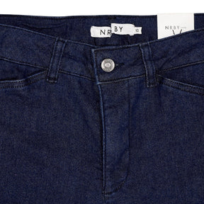 NRBY Blue Marli Jeans Wide Crop