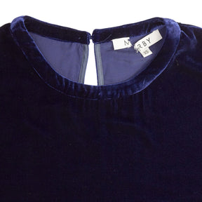 NRBY Blue Velvet Top