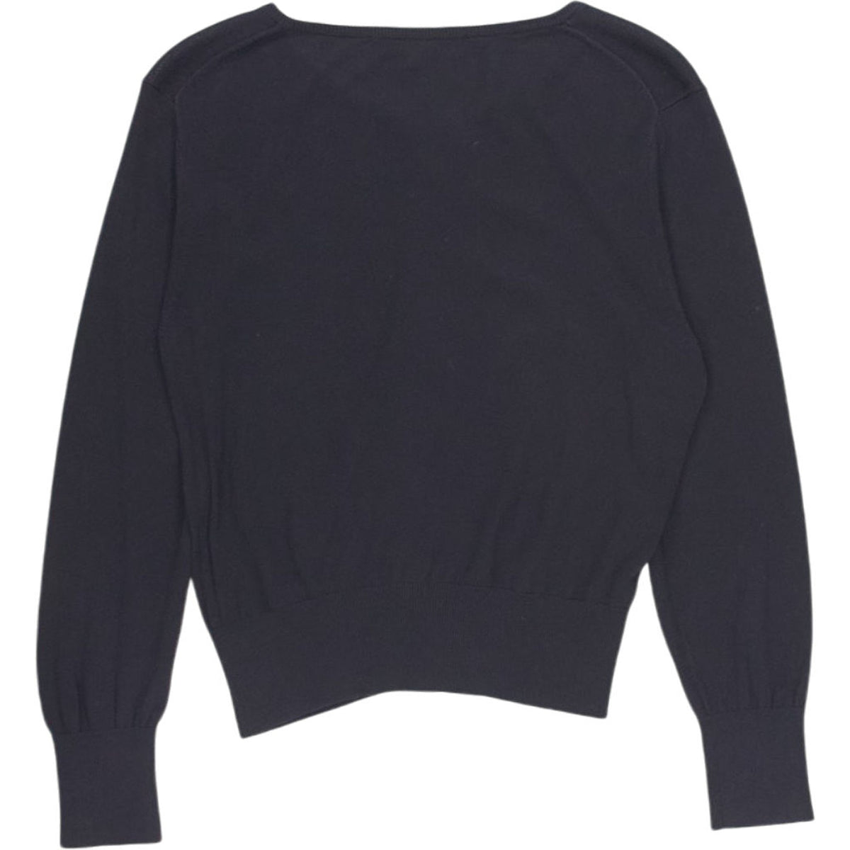 L.K. Bennett Black Silk Cotton Cardigan