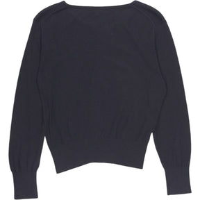 L.K. Bennett Black Silk Cotton Cardigan