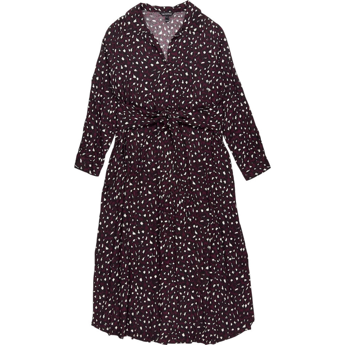 Isabella Oliver Purple Maternity Patterned Dress