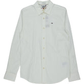 Tommy Jeans White Slim Fit Shirt