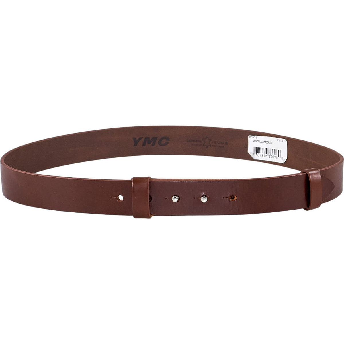 YMC Brown Genuine Leather Belt