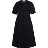 Wyse London Black Phoebe Satin Dress