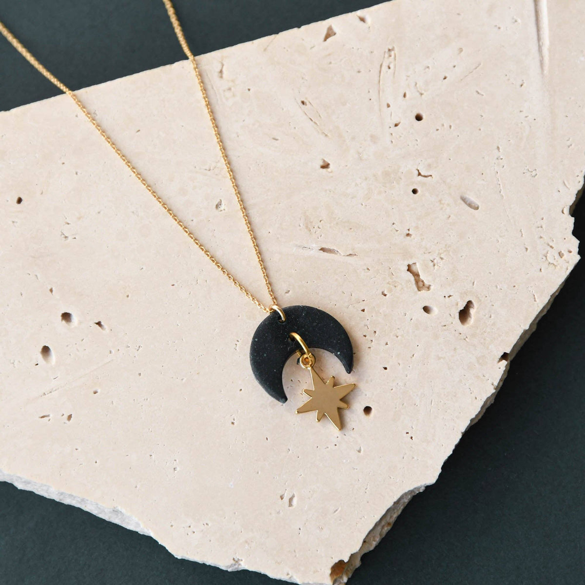 Celestial Star Gold Necklace