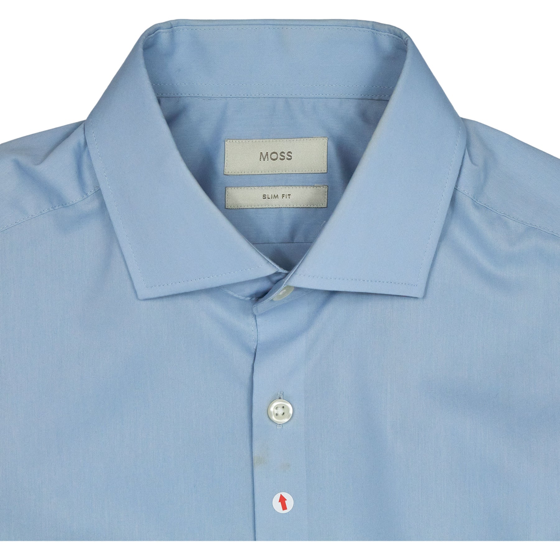 Moss Blue Slim Fit Shirt