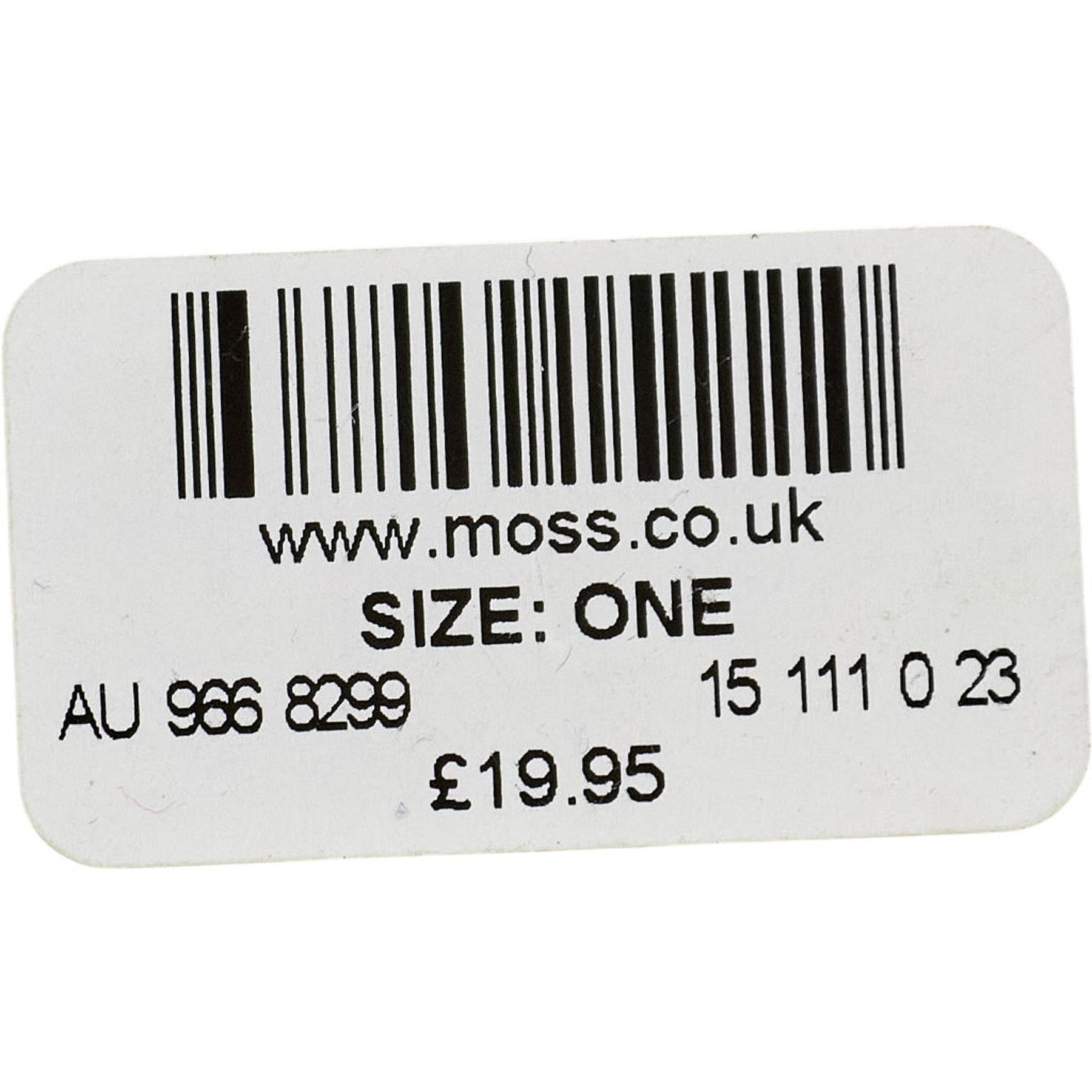 Moss Black Lurex Bow Tie