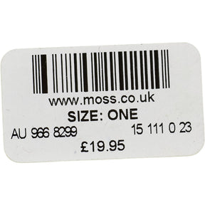 Moss Black Lurex Bow Tie