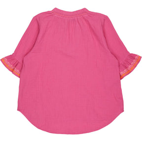 NRBY Pink Embroidered Blouse