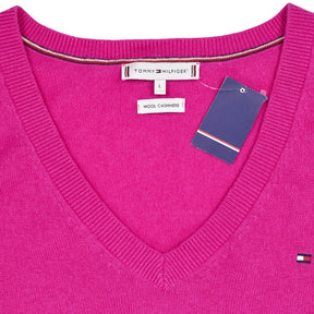 Tommy Hilfiger Pink Wool Cashmere Jumper