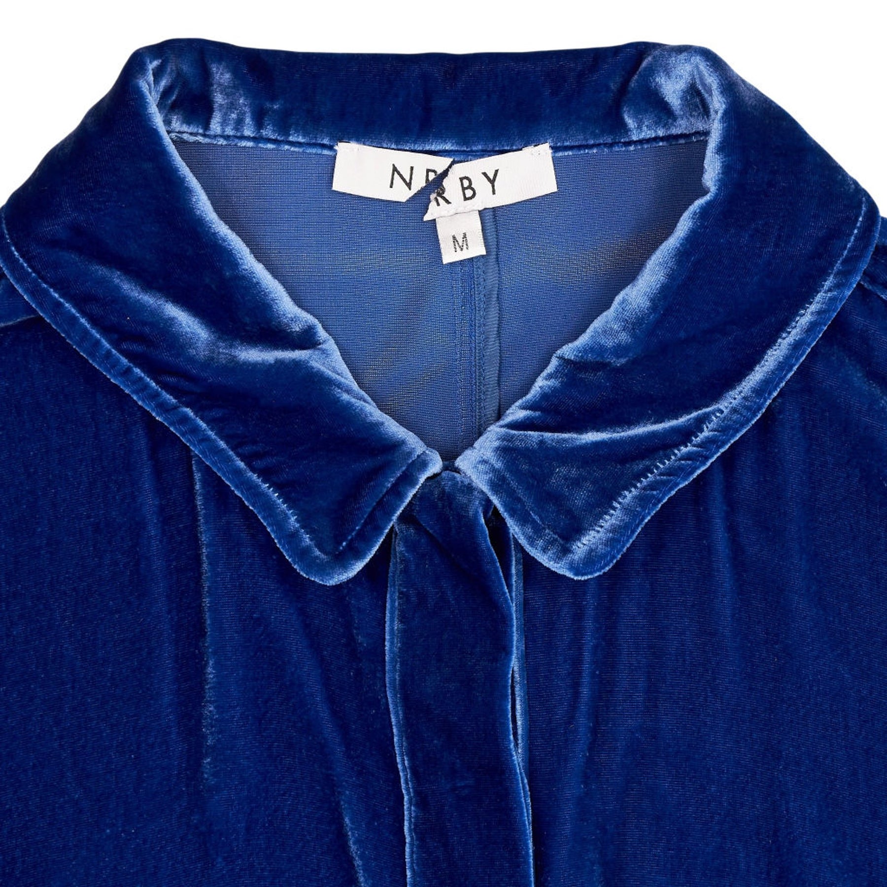 NRBY Blue Velvet Jumpsuit