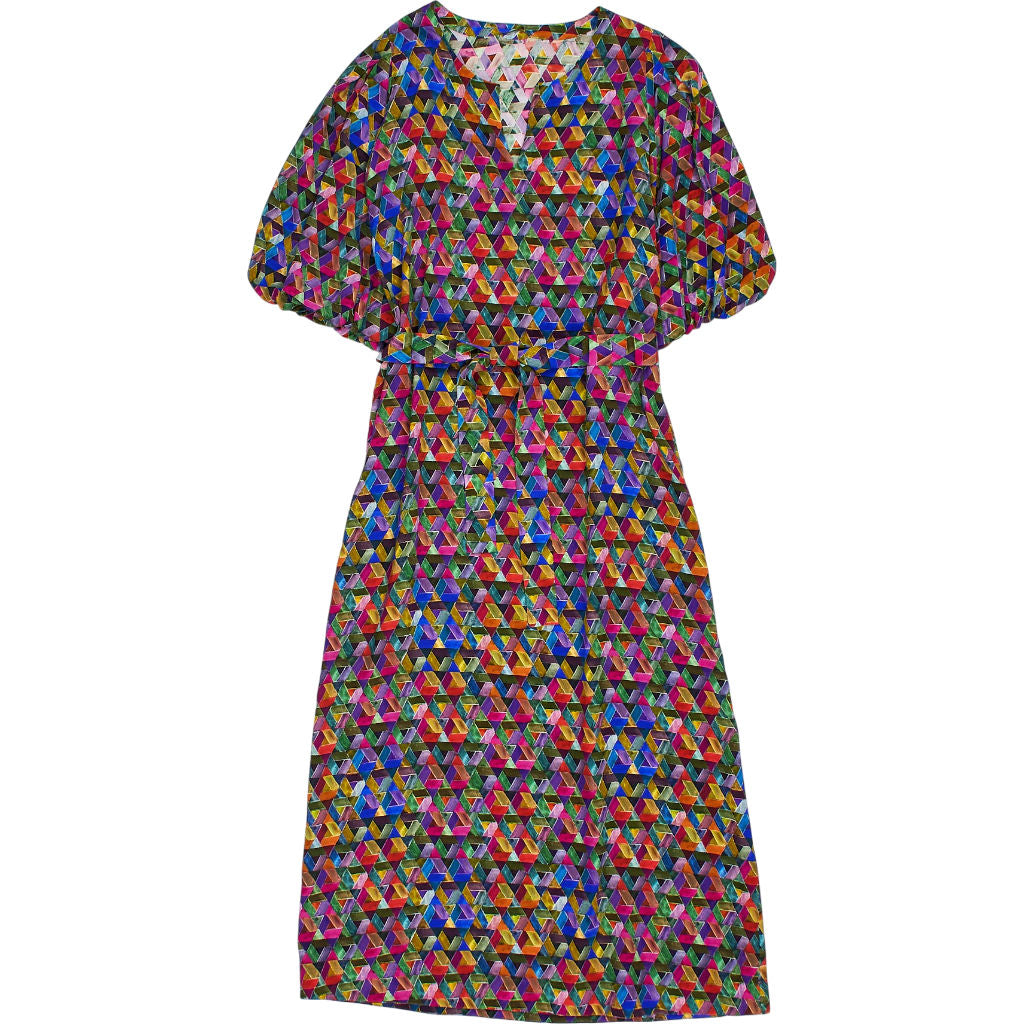 NRBY Multicolour Silk Dress