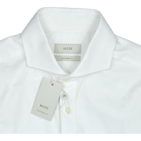 Moss White Tailored Fit Shirt