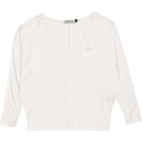 Baukjen White Ella V-Neck Top