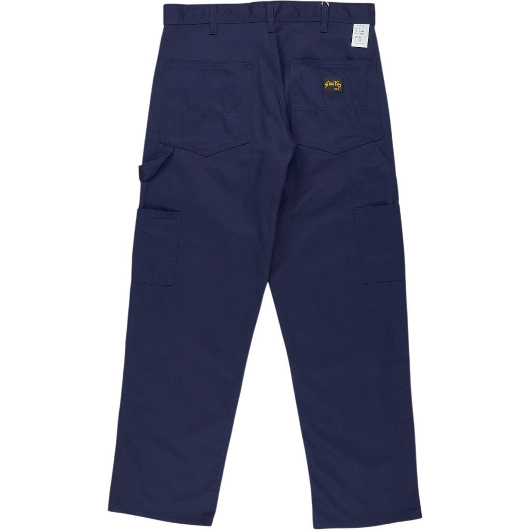 Stan Ray Navy Cotton Work Trousers