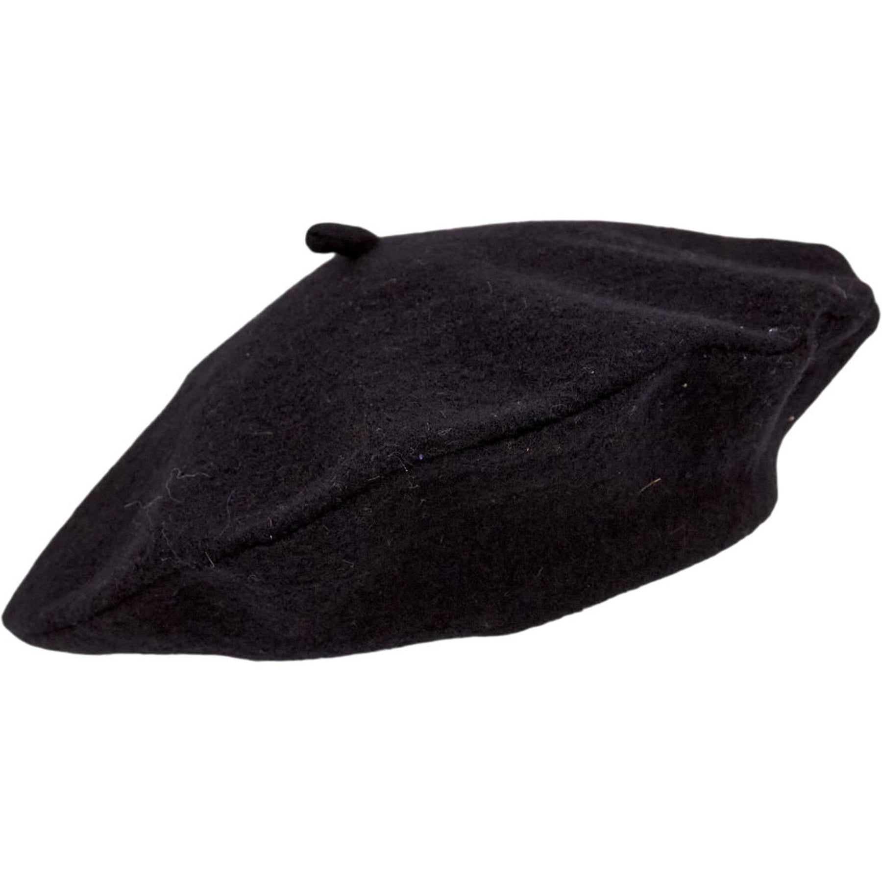YMC Black Wool Beret