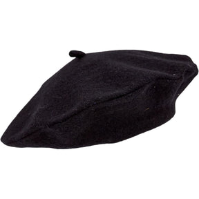 YMC Black Wool Beret