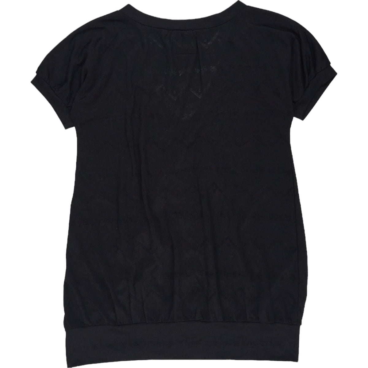 Stussy Black V-Neck Top