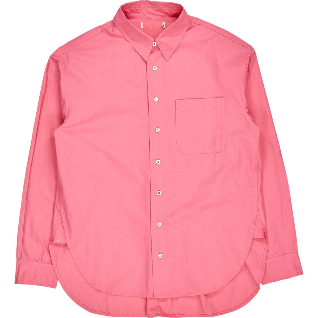 Aimé Pink Button-Up Shirt
