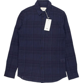 Folk Blue Check Shirt
