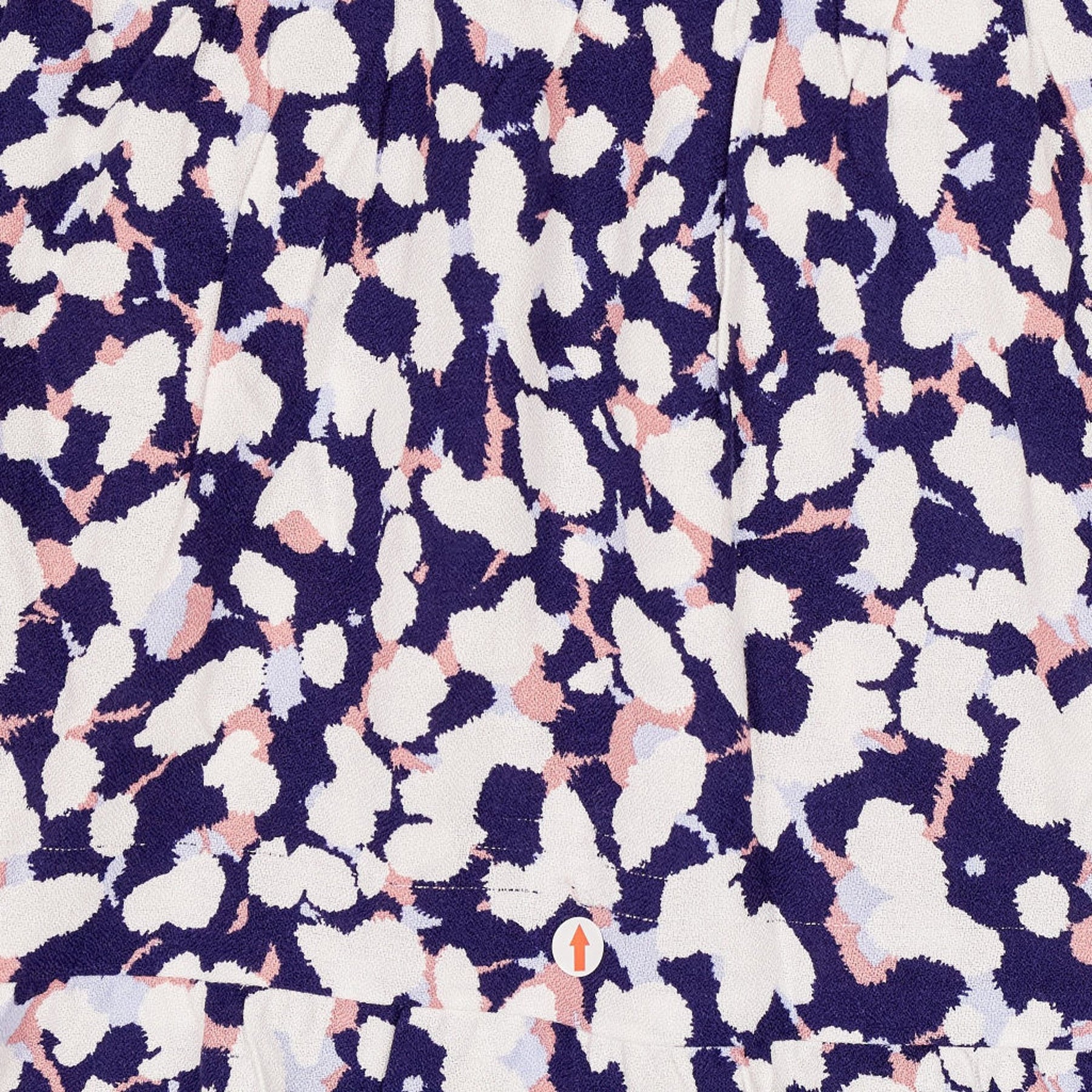 Isabella Oliver Blue Abstract Maternity Dress