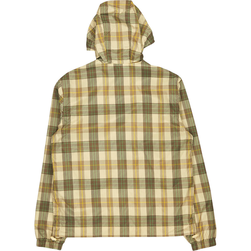 Lyle & Scott Beige Check Tartan Hooded Jacket