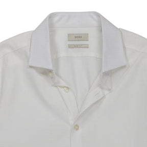 Moss White Slim Fit Shirt
