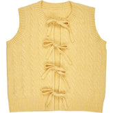 OMNES Yellow Jacob Knit Vest