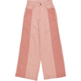 seventy + mochi Powder Pink Wide Leg Jeans