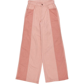 seventy + mochi Powder Pink Wide Leg Jeans