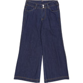 Ponté Dark Wash Cropped Jeans