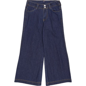 Ponté Dark Wash Cropped Jeans