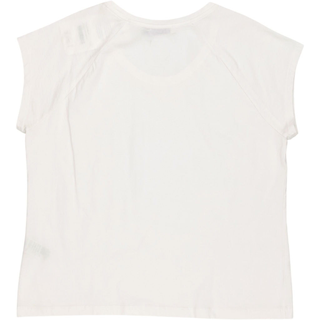 Baukjen White Catherine Organic Cotton Tee