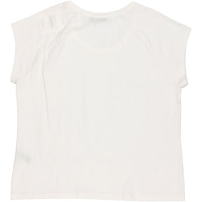 Baukjen White Catherine Organic Cotton Tee