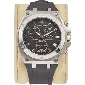 Jeff Banks Black Goodwood Watch